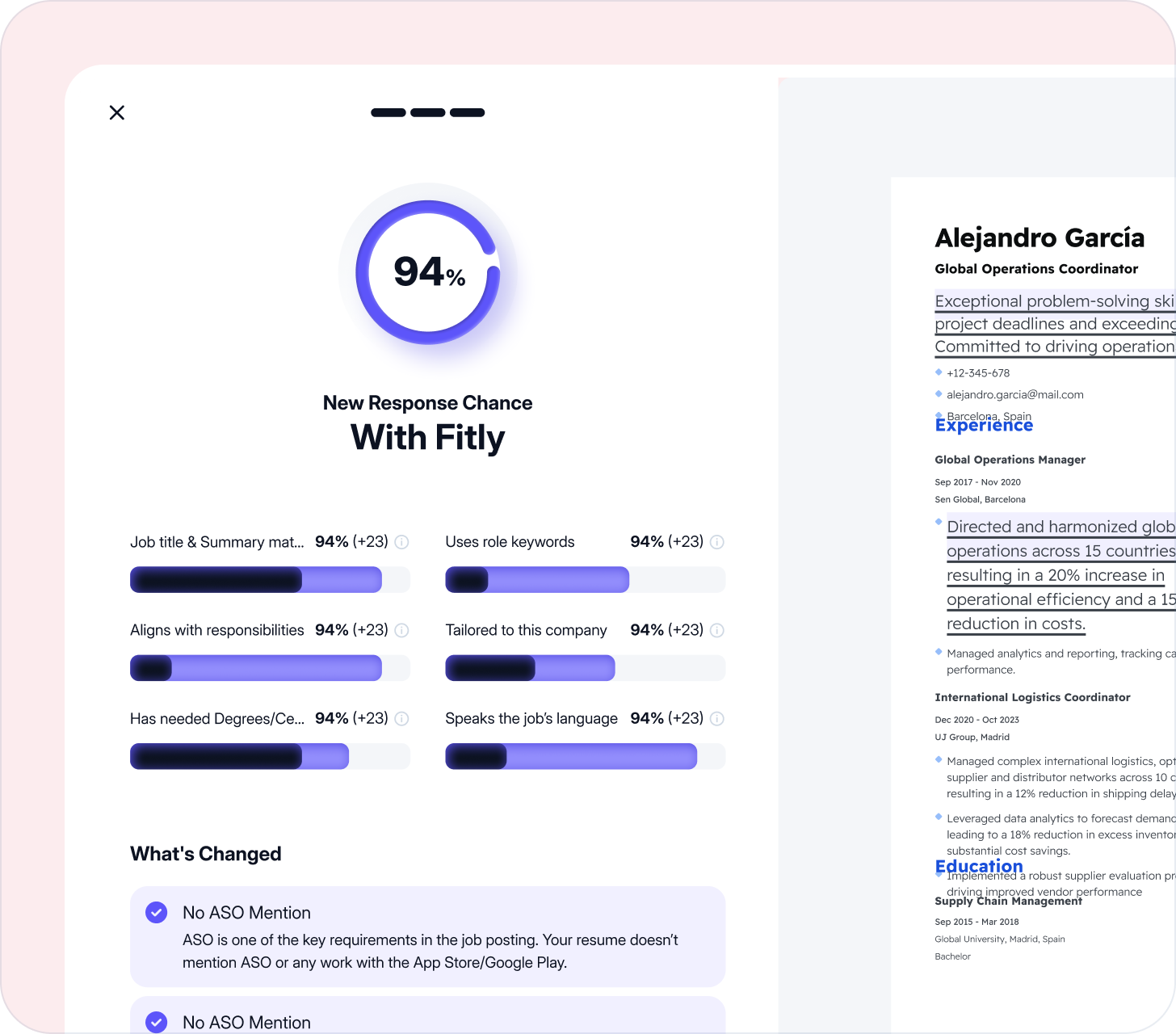 AI Cover Letter Generator: Personalized in Seconds | Fitly